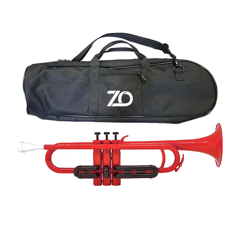 ZO Plastic Trumpet – Red — view 2