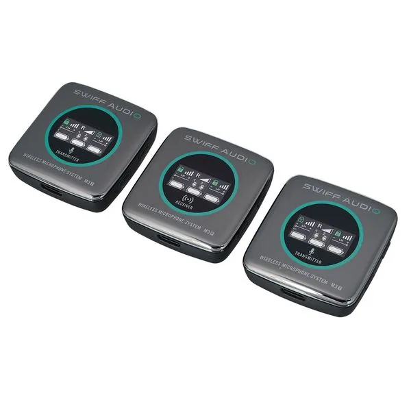 Swiff Audio M3-PRO – Dual Wireless Microphone System — view 2