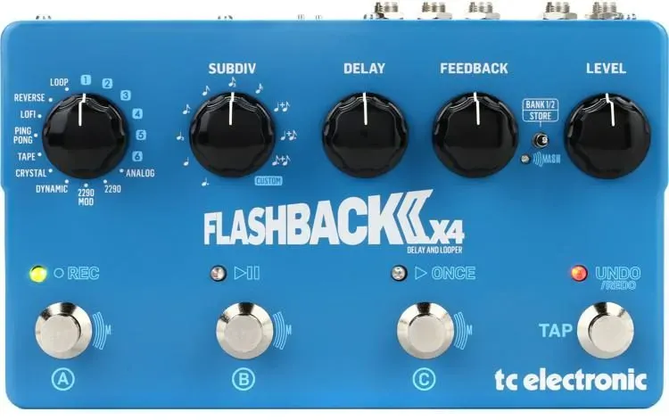 TC Electronic Flashback 2 X4 Delay and Looper Pedal — view 2