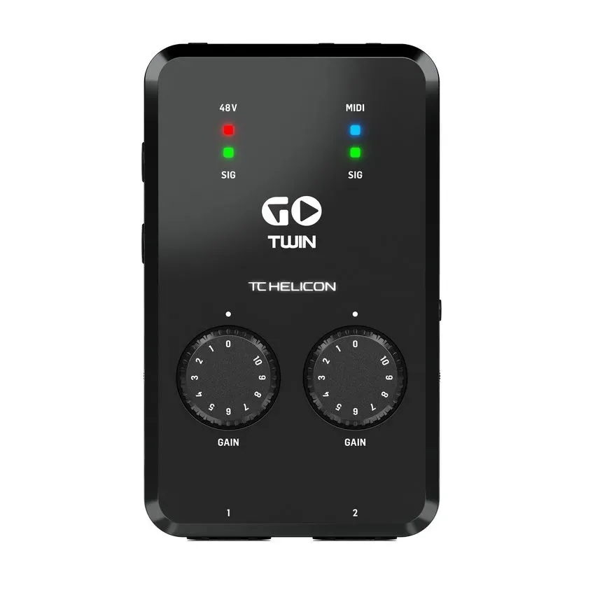 TC Helicon Go Twin 2-channel Audio/MIDI Interface — view 1