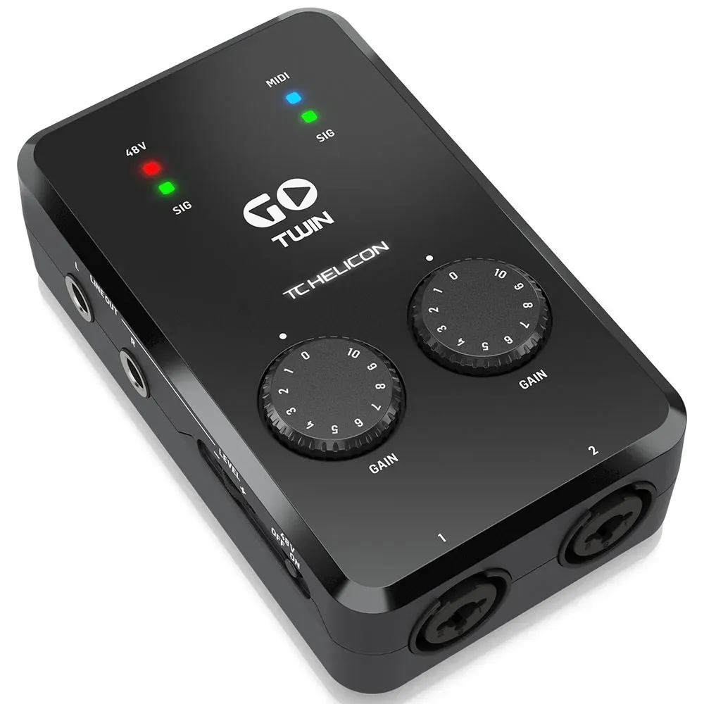 TC Helicon Go Twin 2-channel Audio/MIDI Interface — view 2