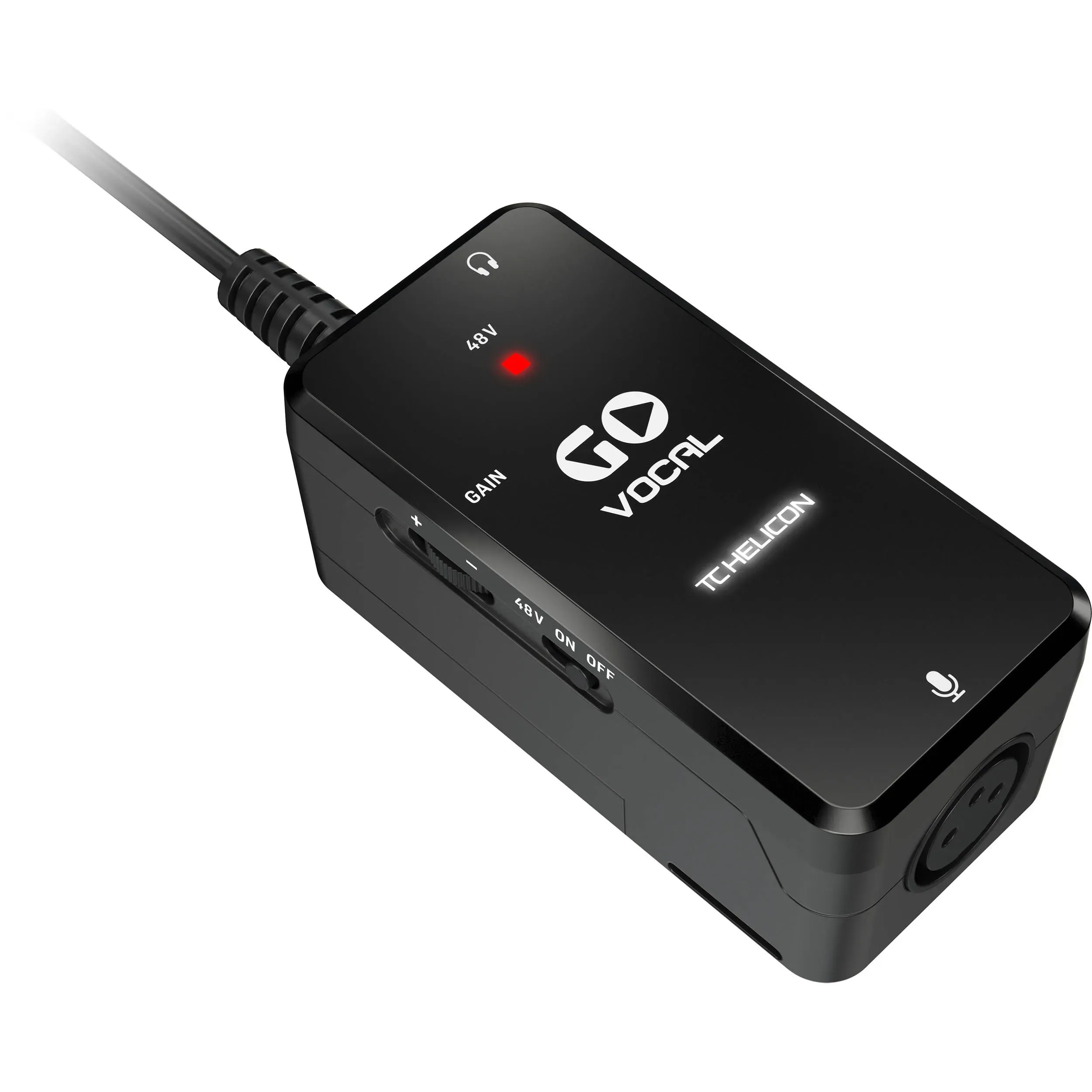 TC Helicon GO Vocal Microphone Pre-amp for Mobile Devices — view 2