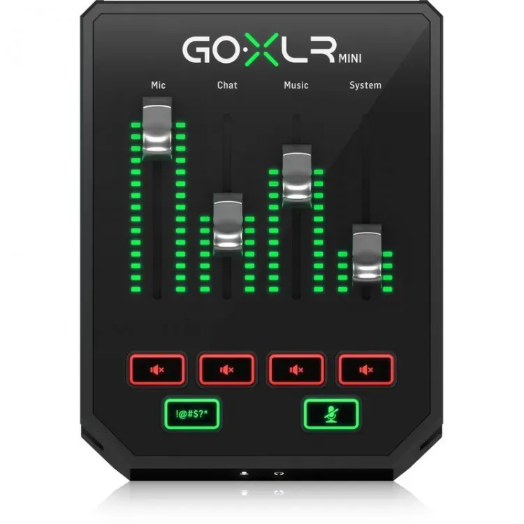 TC-Helicon GoXLR Mini USB Streaming Mixer with USB/Audio Interface — view 4