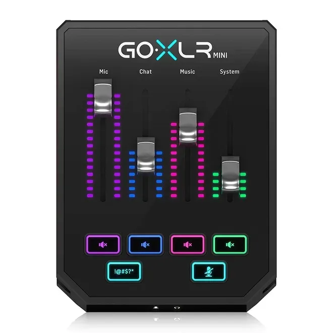 TC-Helicon GoXLR Mini USB Streaming Mixer with USB/Audio Interface — view 6