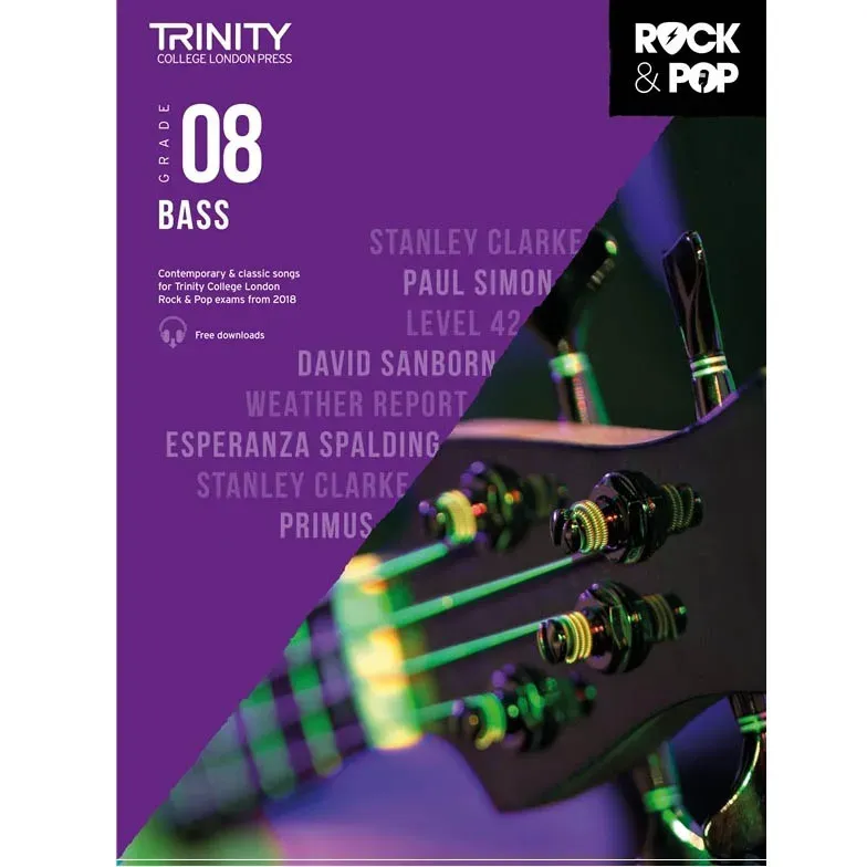 Trinity Rock & Pop Bass Grade 8