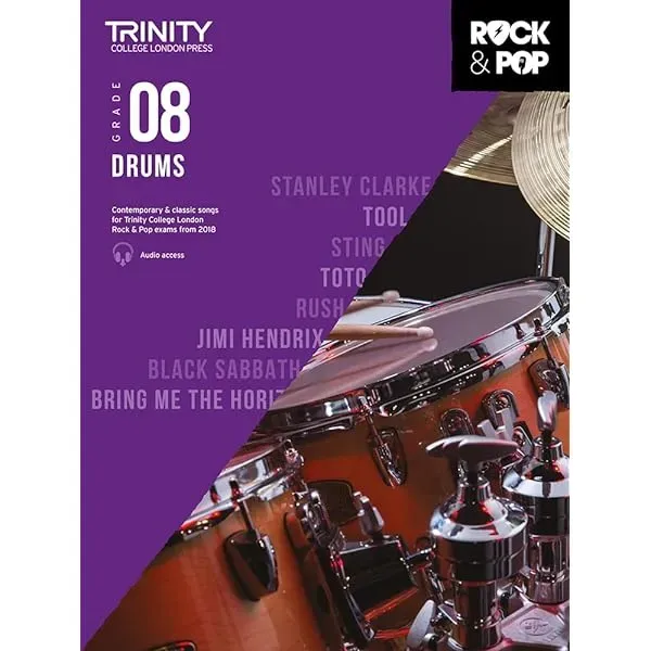 Trinity Rock & Pop Drums Grade 8 — view 1