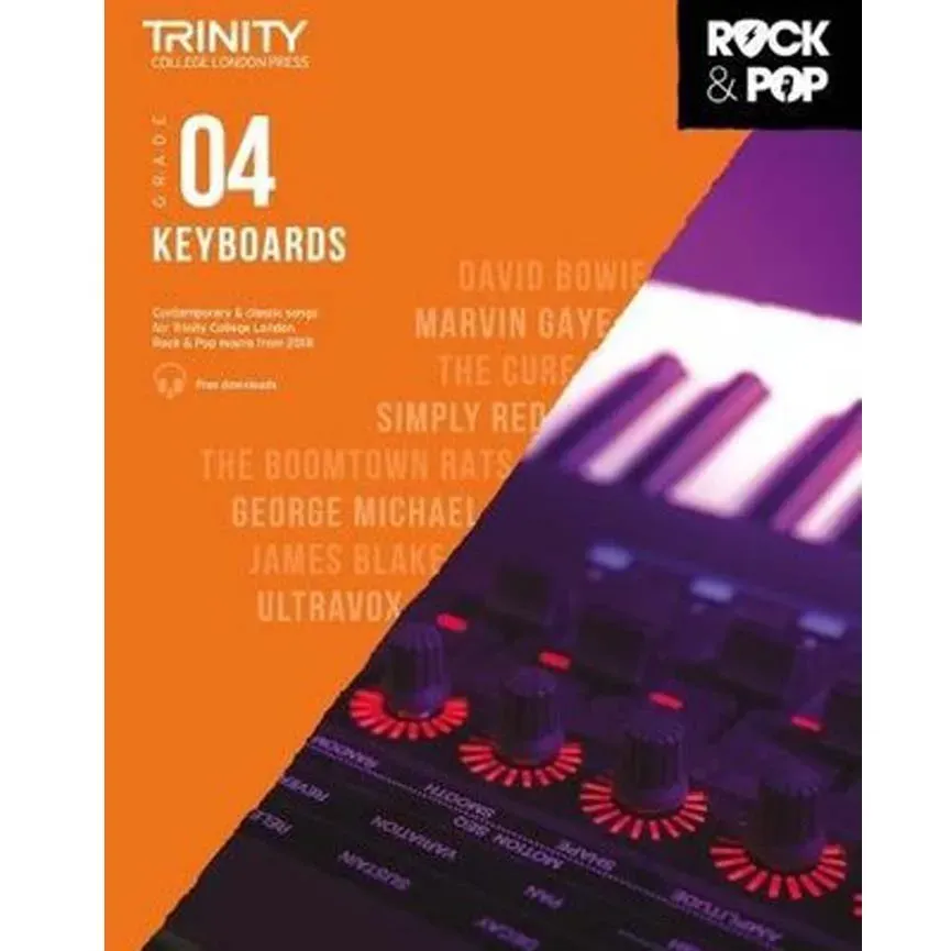 Trinity Rock & Pop Keyboard Grade 4