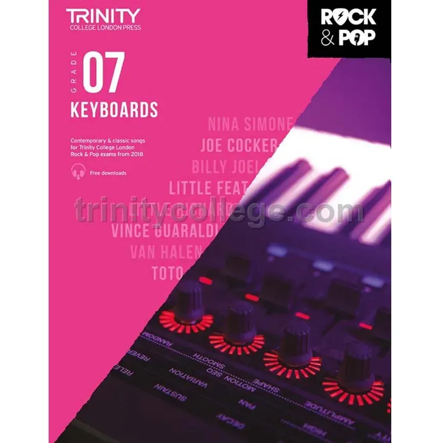 Trinity Rock & Pop Keyboard Grade 7