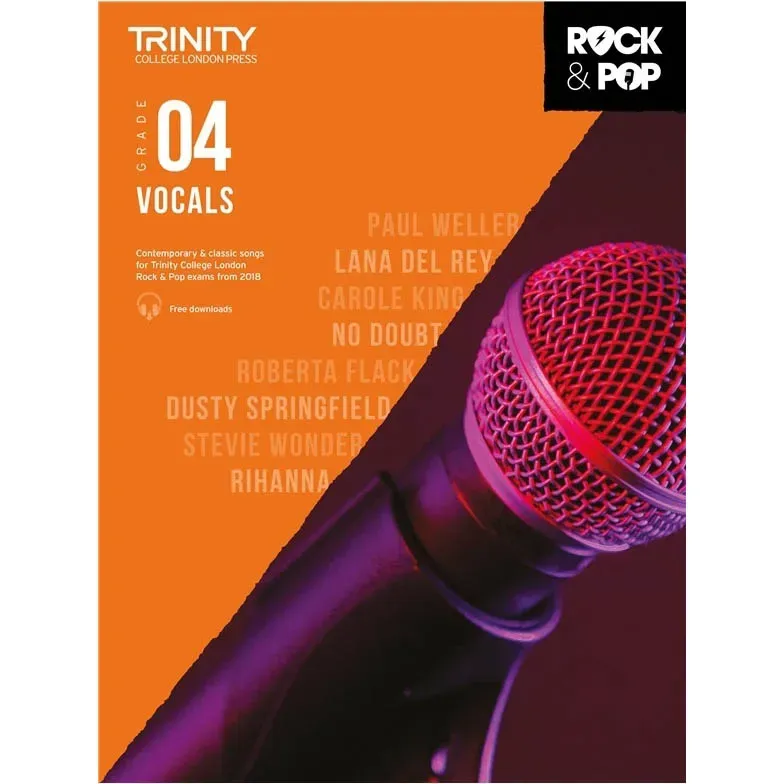Trinity Rock & Pop Vocals Grade 4