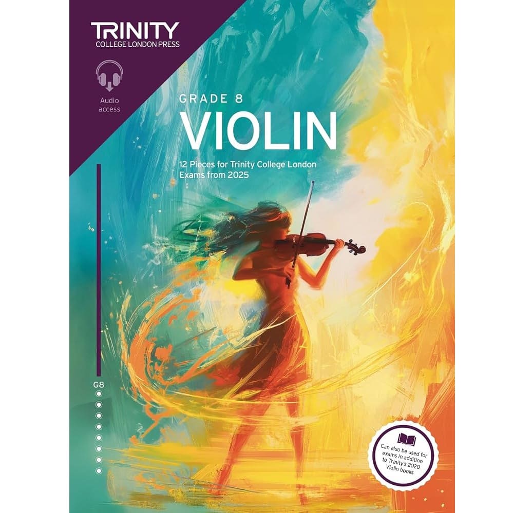 Trinity Violin Exam Pieces from 2025 – Grade 8