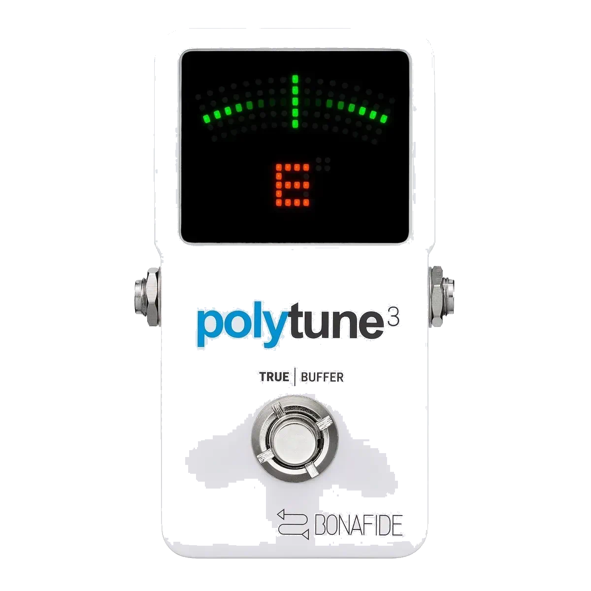 TC Electronic PolyTune 3 Polyphonic LED Guitar Tuner Pedal with Buffer