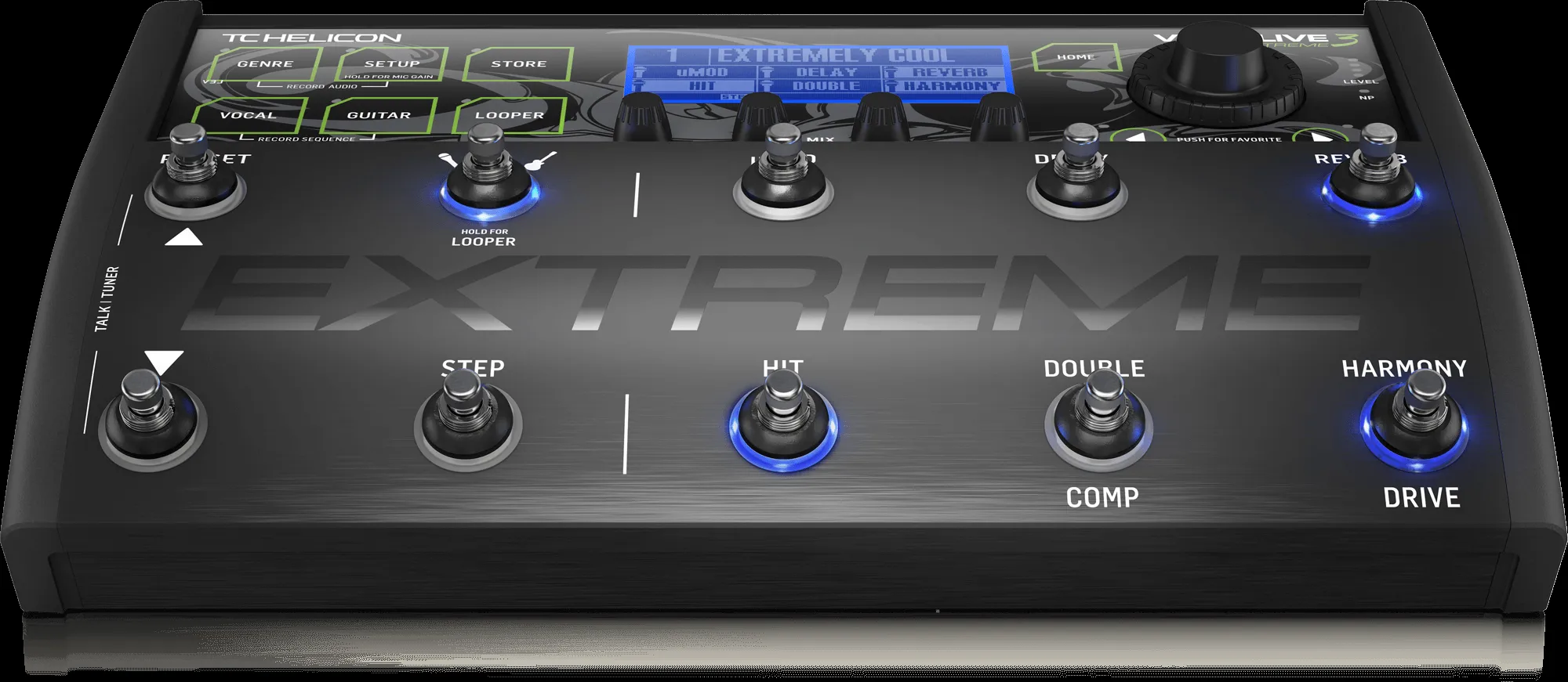 TC-Helicon VoiceLive 3 Extreme Guitar and Vocal Pedal — view 2