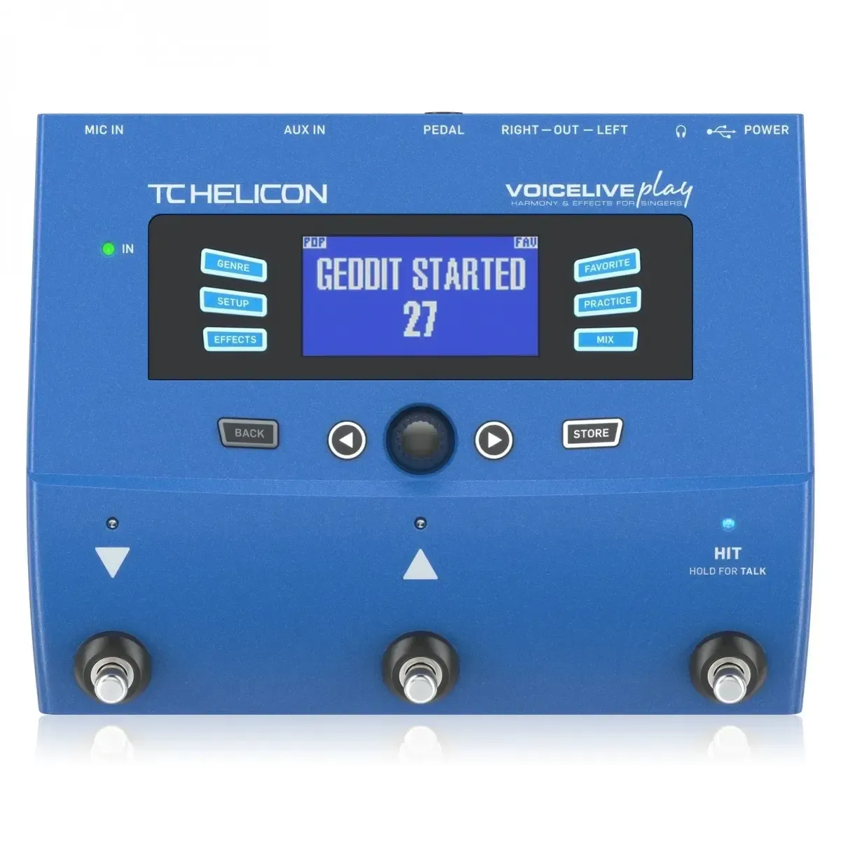 TC Helicon VoiceLive Play Vocal Effects Pedal — view 2