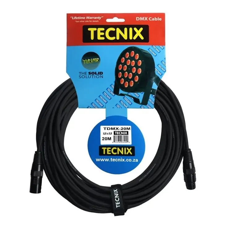 TECNIX 3PIN DMX CABLE 20M