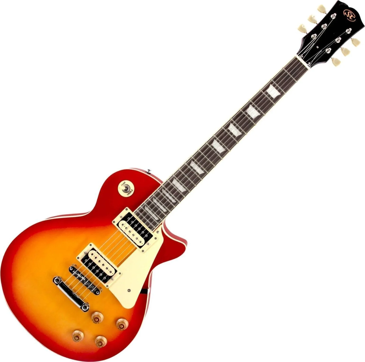 SX EC3 Electric Guitar – Honey Burst — view 2