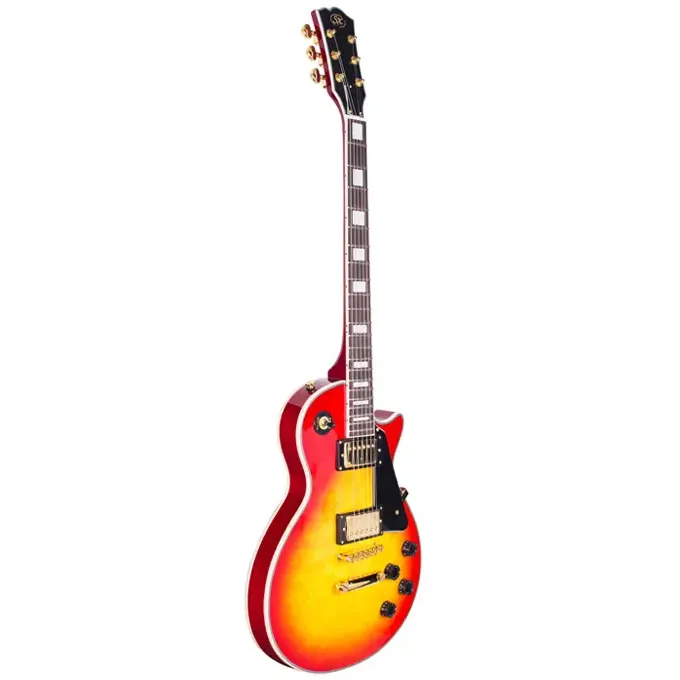 SX Les Paul Electric Guitar – Cherry SunBurst — view 3