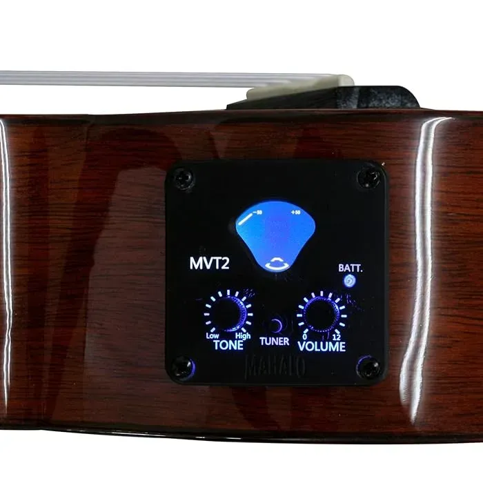 Mahalo MJ1 Java Series 3TS – Soprano Ukulele W/Long Neck — view 3