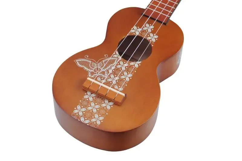 Mahalo Kahiko Plus Series – Soprano Transparent Brown — view 2