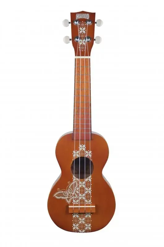 Mahalo Kahiko Plus Series – Soprano Transparent Brown — view 3