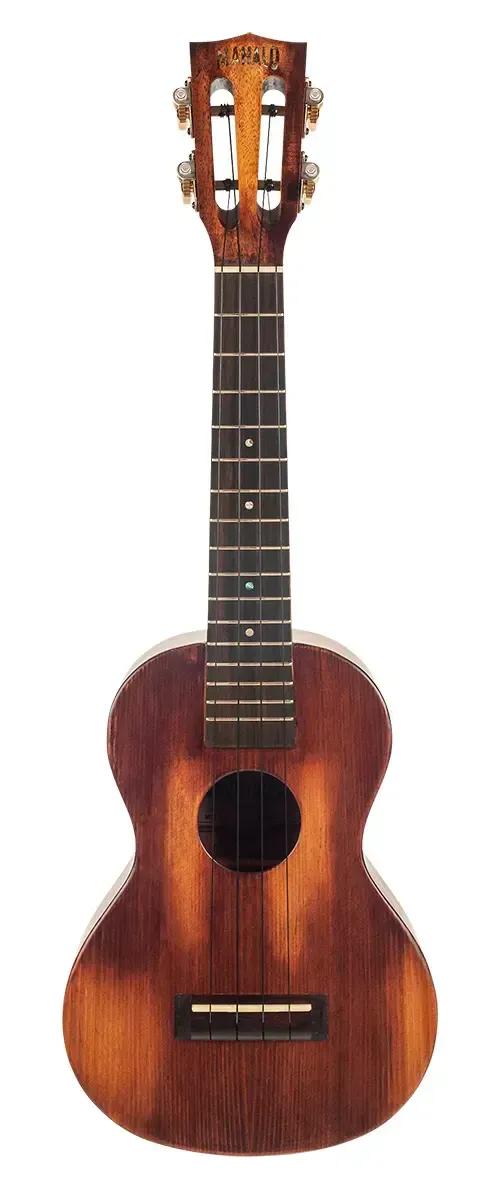 Mahalo Solid Wood Tenor Ukulele Historic Series- Brown — view 3