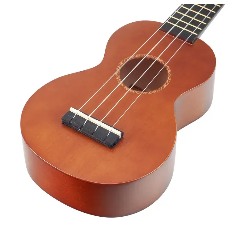 Mahalo Rainbow Series Soprano Ukulele - Transparent Brown — view 2