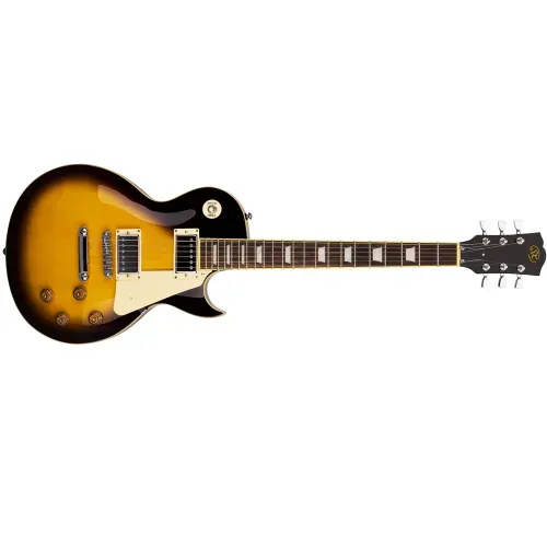 SX Les Paul Style Electric Guitar Kit – Vintage Sunburst — view 2