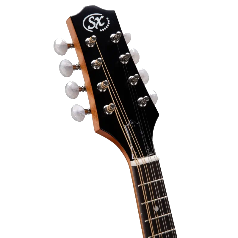 SX SMA600 Mandolin Solid Spruce Top A Style – Natural Satin — view 5