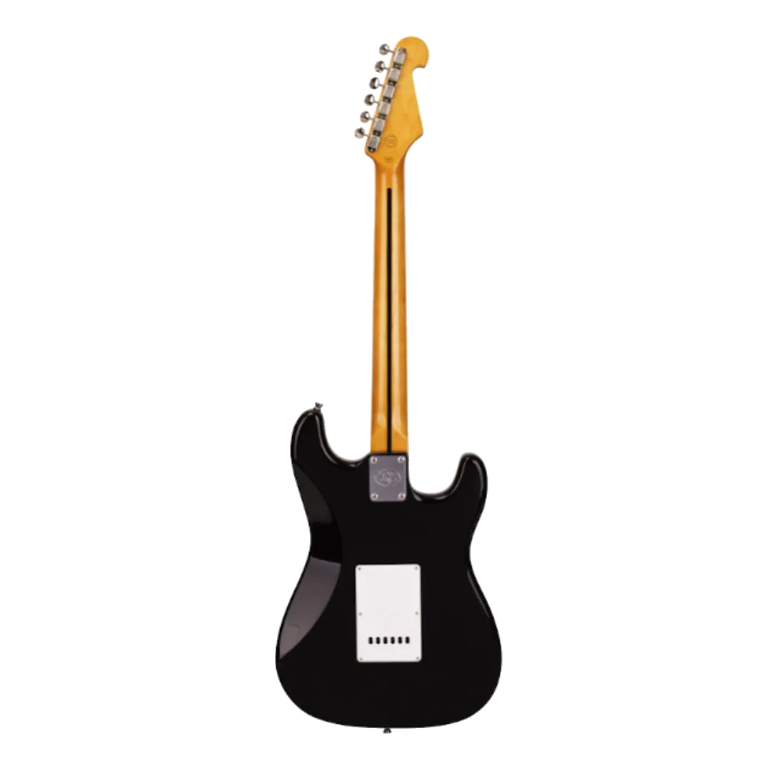 SX Strat Electric Guitar Left Hand – Black — view 3