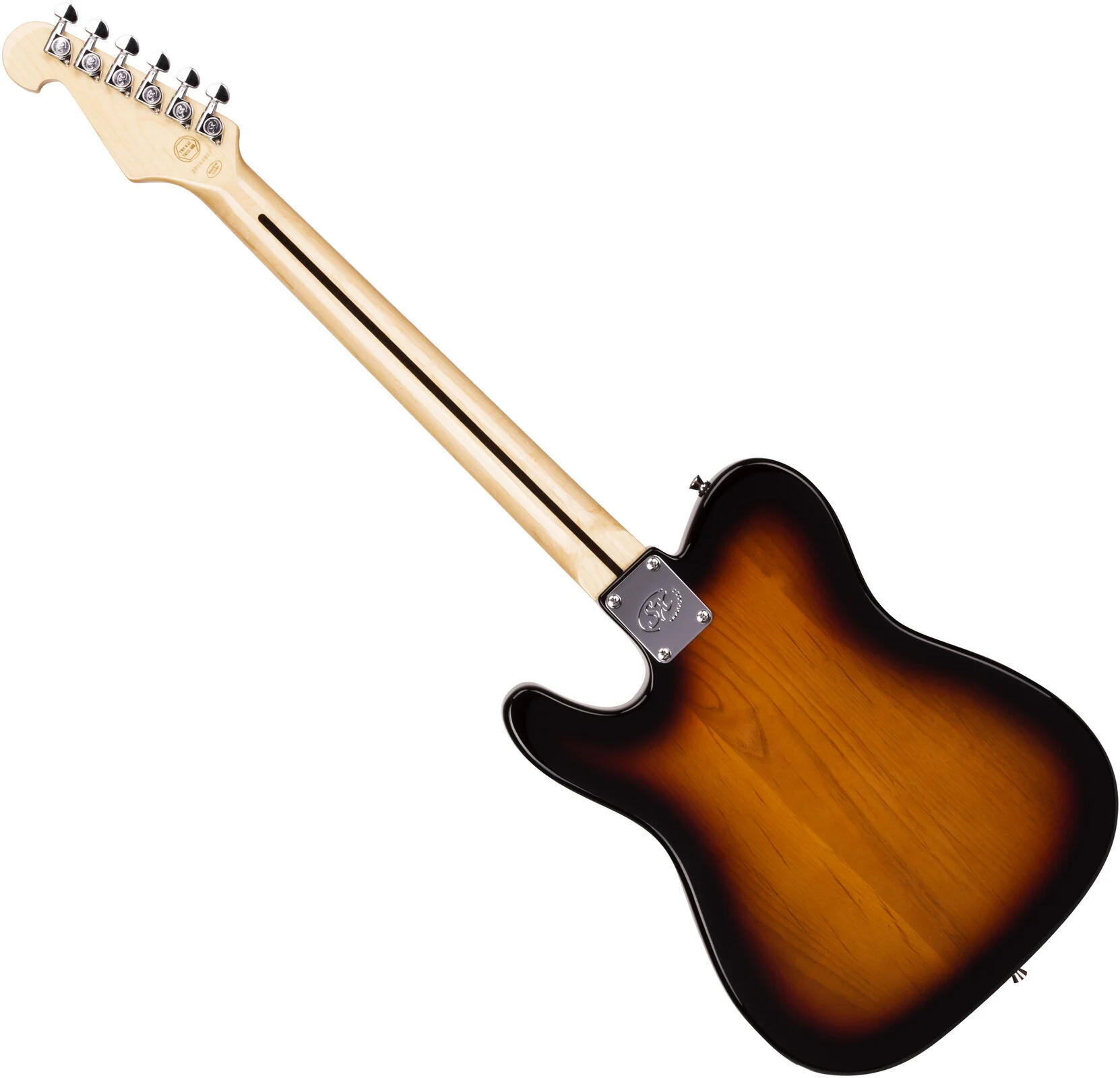 SX Tele Electric Guitar – 3-Tone Sunburst — view 3
