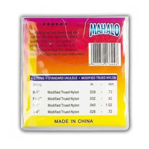 MAHALO UKULELE STRING SET — view 2