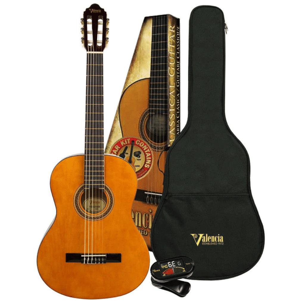 Valencia VC104K 4/4 Size Classical Guitar Kit – Natural