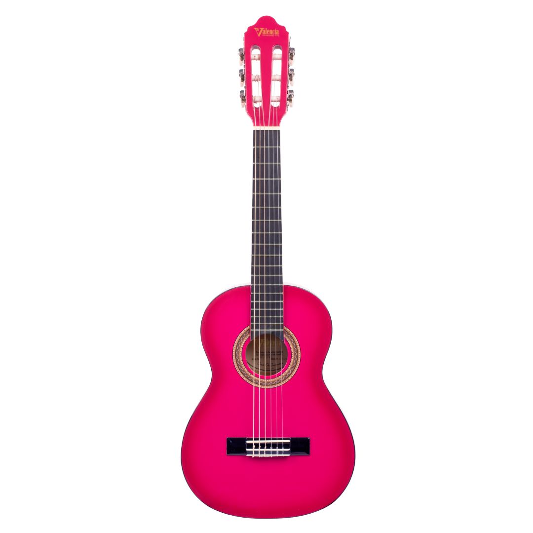 Valencia 4/4 Classical Guitar – Pink