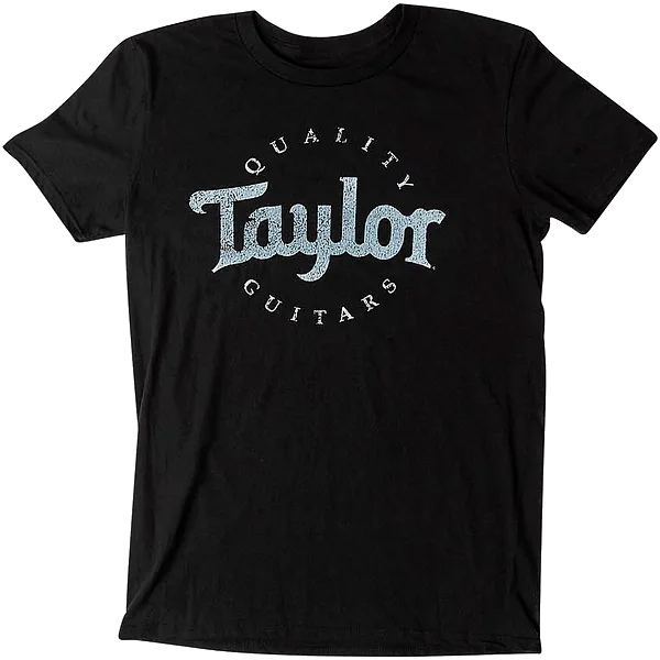 Taylor Men’s Distressed Logo T-Shirt – Large