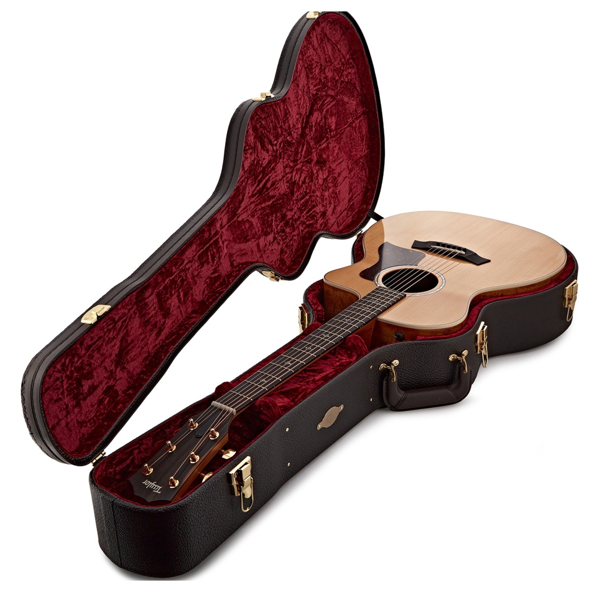 Taylor 214ce-K DLX Acoustic-electric Guitar – Natural — view 6