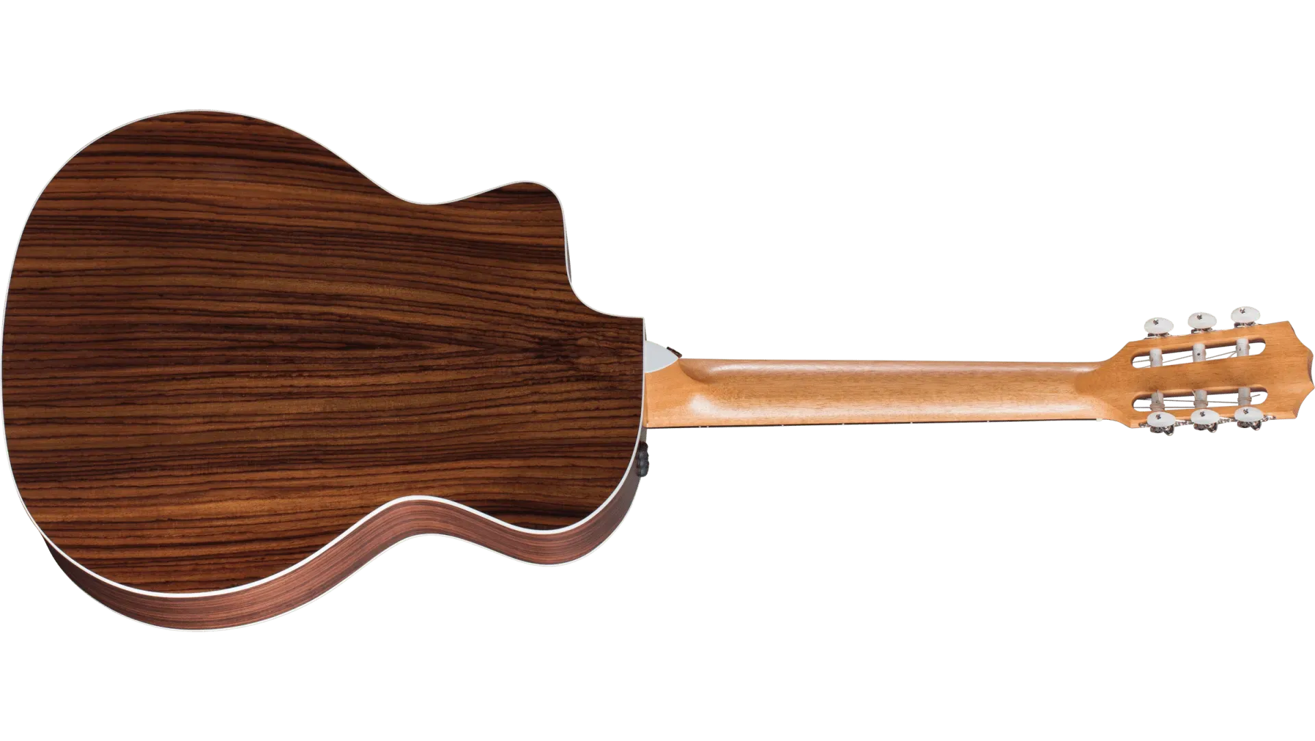 Taylor 214ce-N Nylon Acoustic-electric Guitar - Natural — view 3