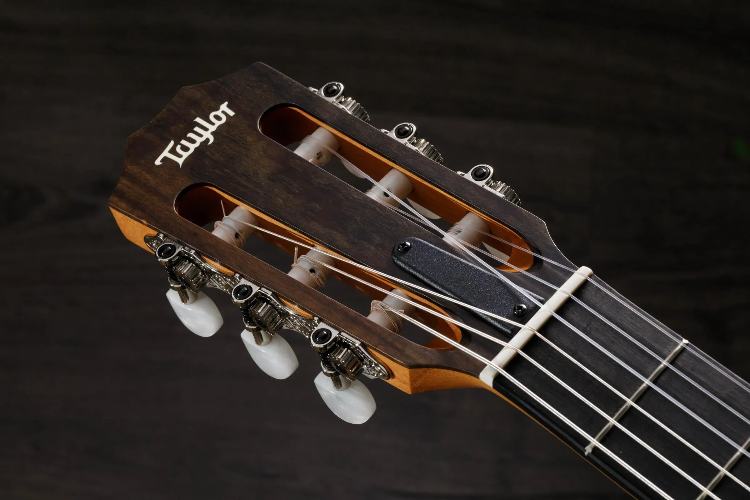 Taylor 214ce-N Nylon Acoustic-electric Guitar - Natural — view 6
