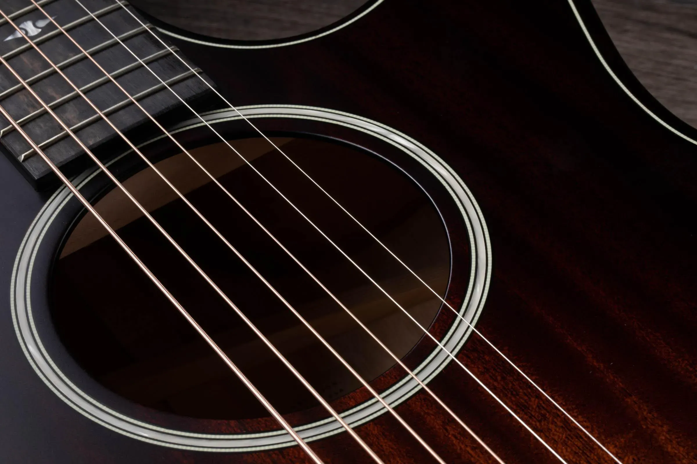Taylor 324ce Builder's Edition Guitar - Shaded Edgeburst — view 8