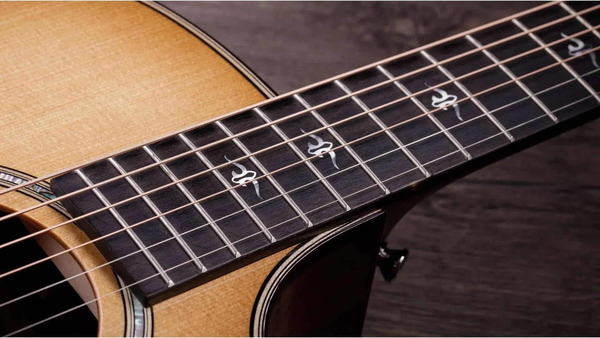 Taylor 514ce Grand Auditorium Acoustic-Electric Guitar - Urban Ironbark — view 5