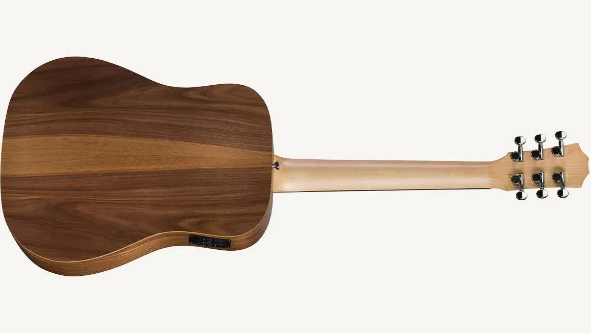 Taylor Baby Taylor BT1E Walnut Acoustic Electric Guitar — view 3