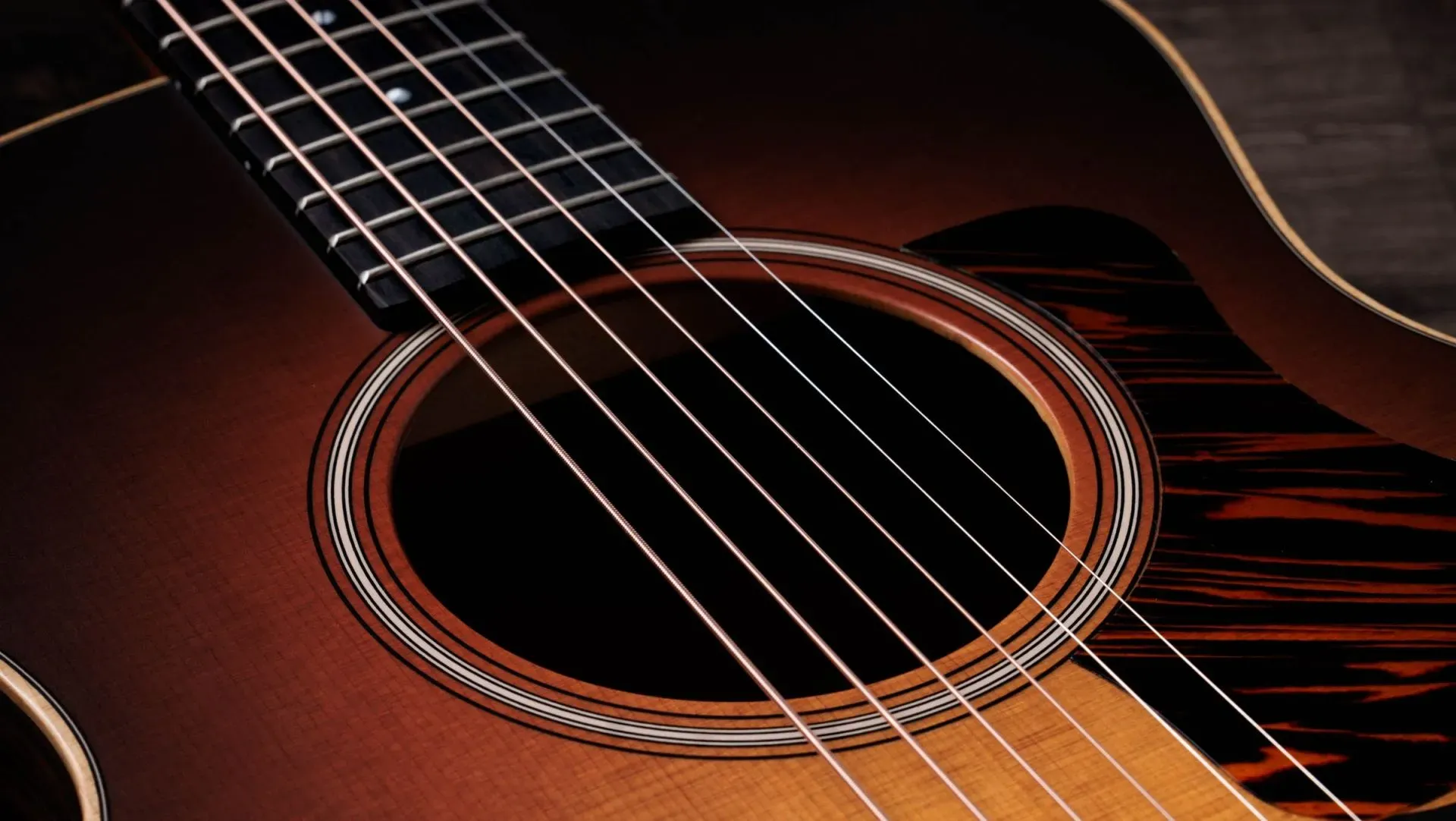 Taylor GS Mini-e Rosewood SB Acoustic-electric Guitar - Sunburst — view 5