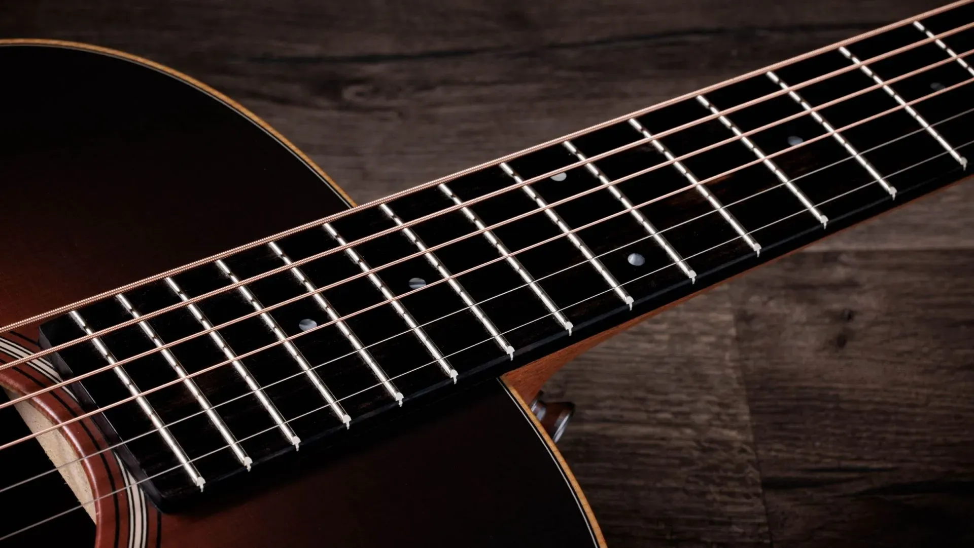 Taylor GS Mini-e Rosewood SB Acoustic-electric Guitar - Sunburst — view 7