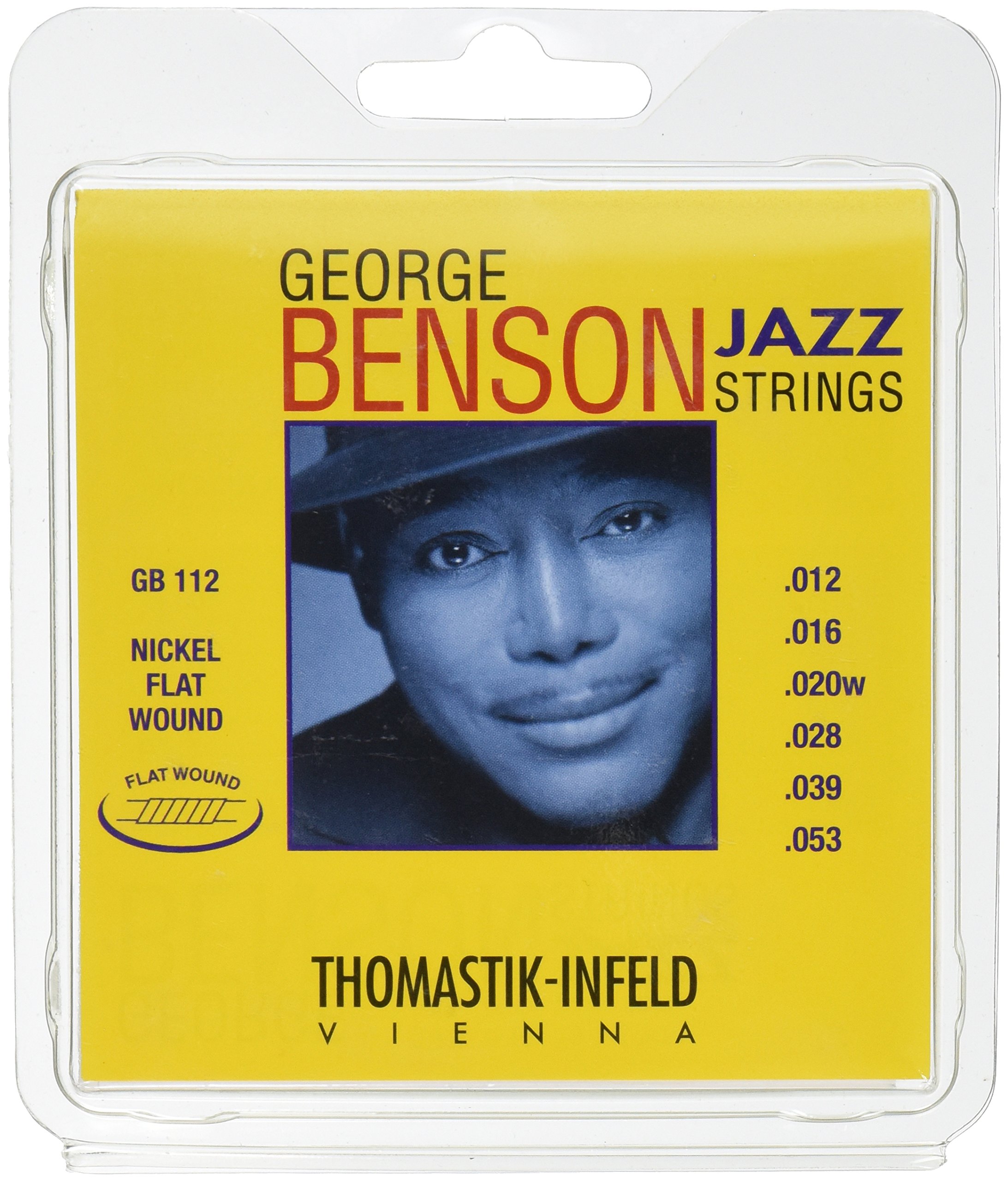 Thomastik-Infeld George Benson Jazz Guitar Strings – Flatwound .012-.053 — view 1