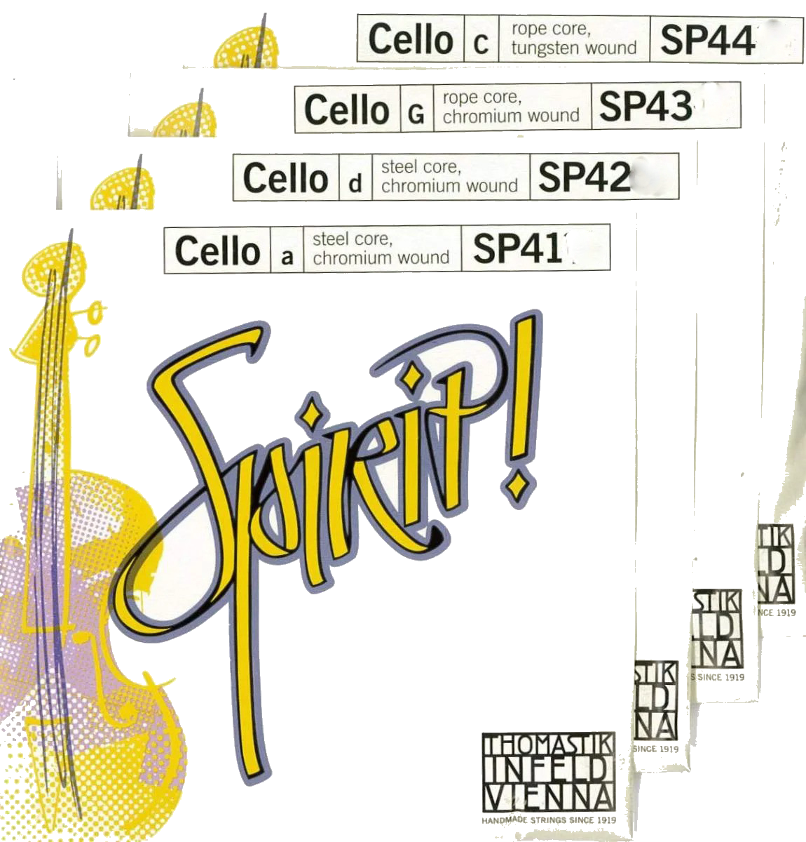 Thomastik Spirit Cello String Set