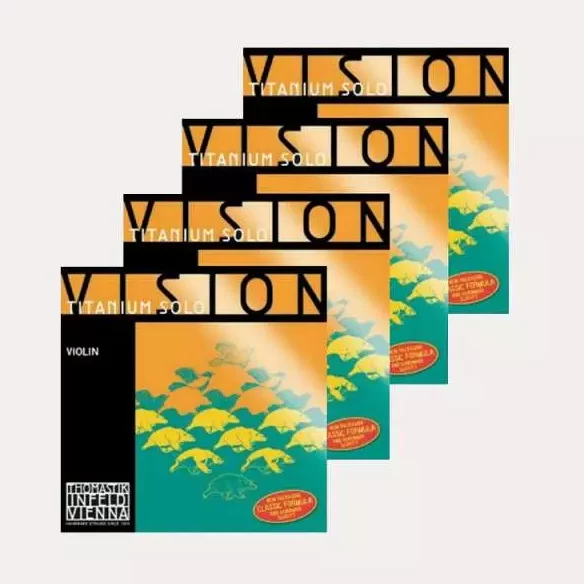 Thomastik-Infeld VIT100 Vision Titanium Solo Violin String Set 4/4-3/4