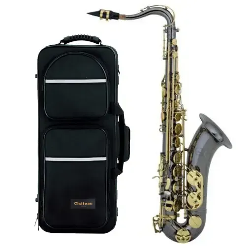 Chateau CTS-21 Bb Tenor Saxophone Black with Lacquered keys