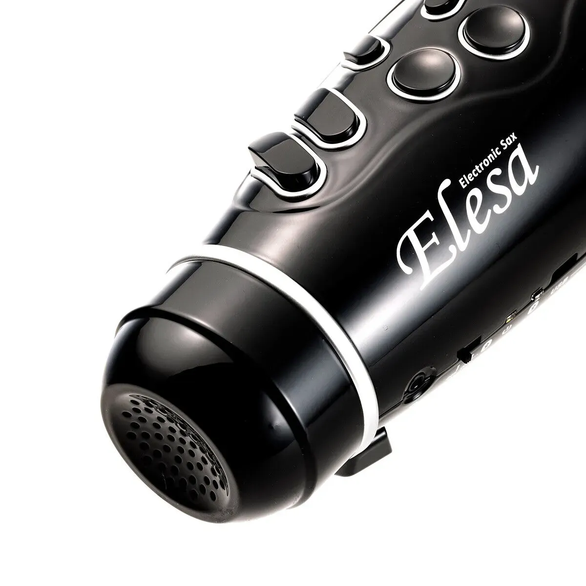 Elesa Electronic 24 Key Bluetooth and Midi Saxophone - Black — view 4