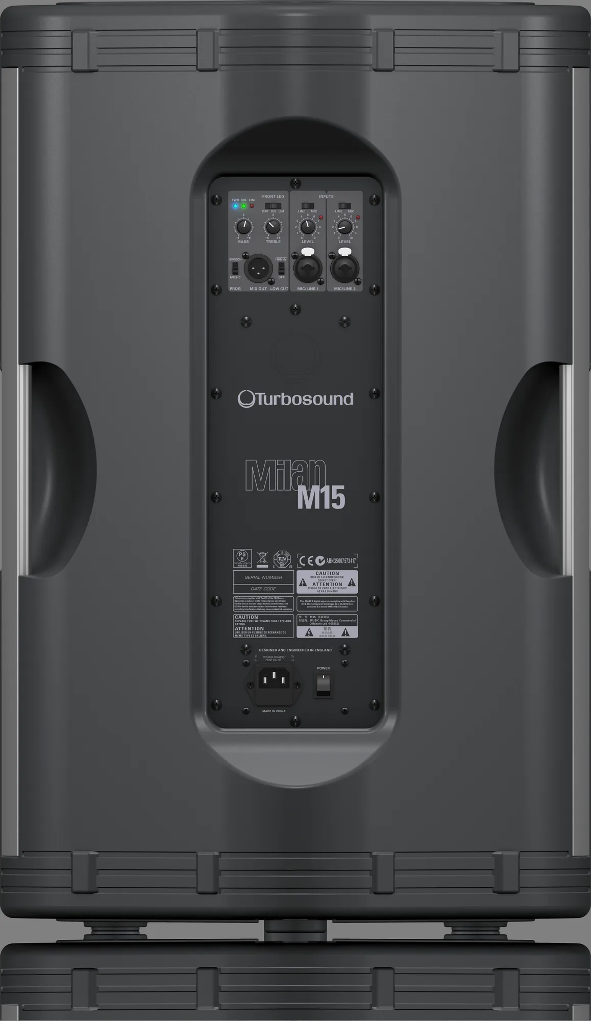 Turbosound Milan M15 Active 15 inch Speaker — view 3