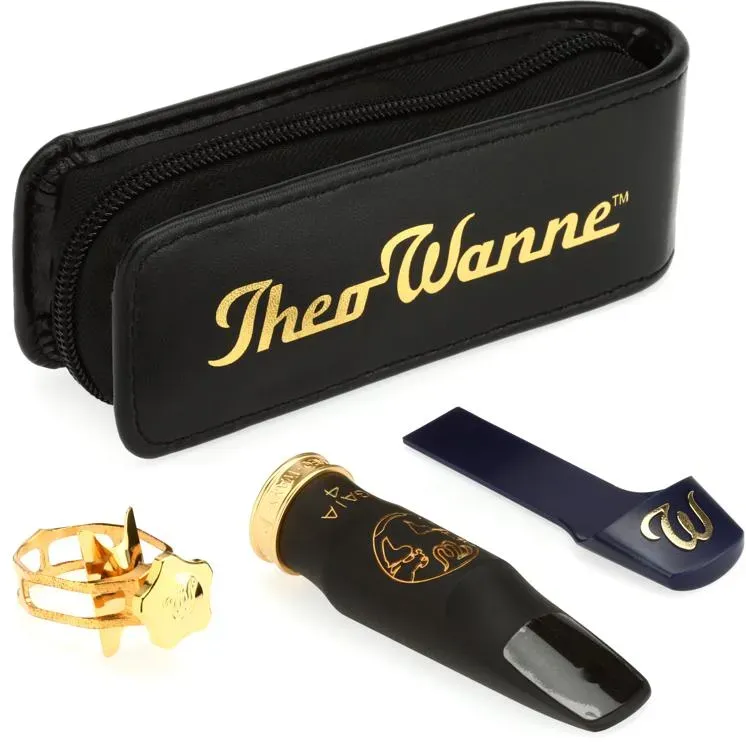 Theo Wanne GA4-AR7 Gaia 4 Alto Saxophone Mouthpiece - 7 Hard Rubber — view 3