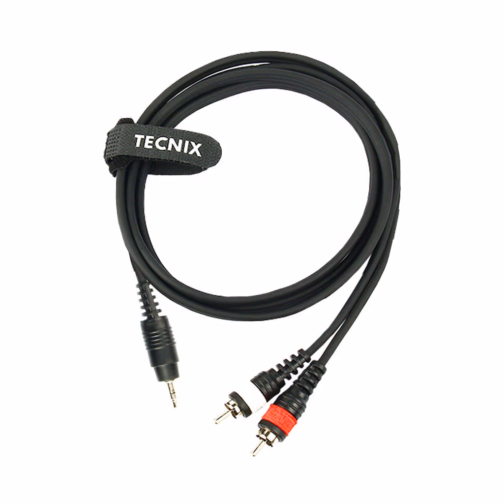 Tecnix Male Mini Jack to Audio RCA Cable – 1.5 Meter — view 1