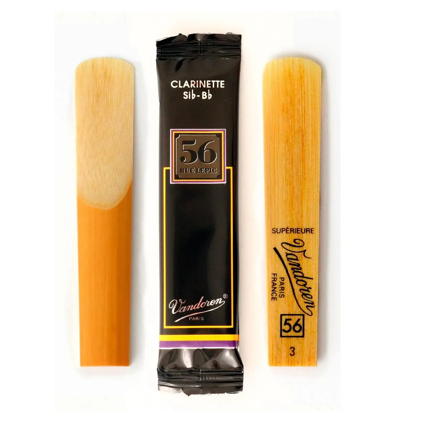Vandoren 56 Rue Lepic Bb Clarinet Reed #4 (Single) — view 2